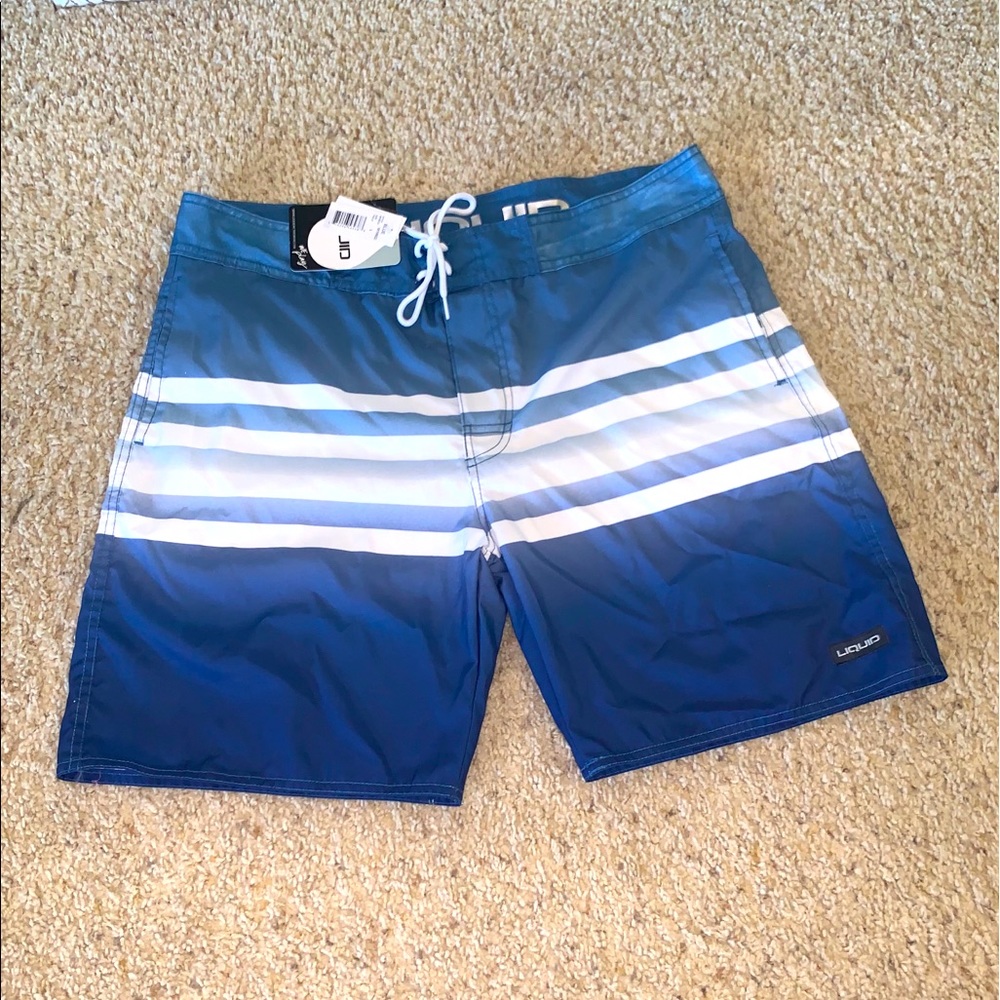 Liquid Blue Men’s Swim Trunks